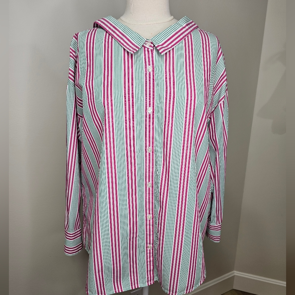 Ray Beams Japanese Brans Blouse Large